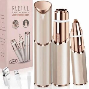 Eyebrow/Facial Hair Remover 2-in-1 Set